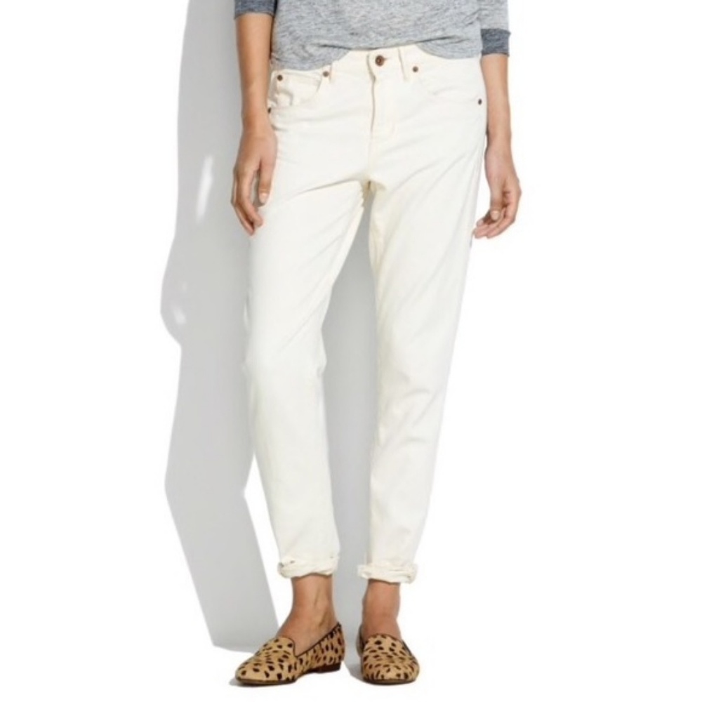 Madewell boy jean in linen wash